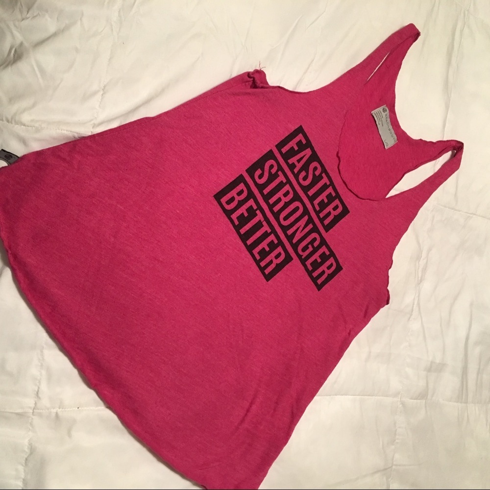 Faster better stronger Beachbody Performance tank